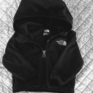 North Face Infant Full Zip Fleece Hoodie
